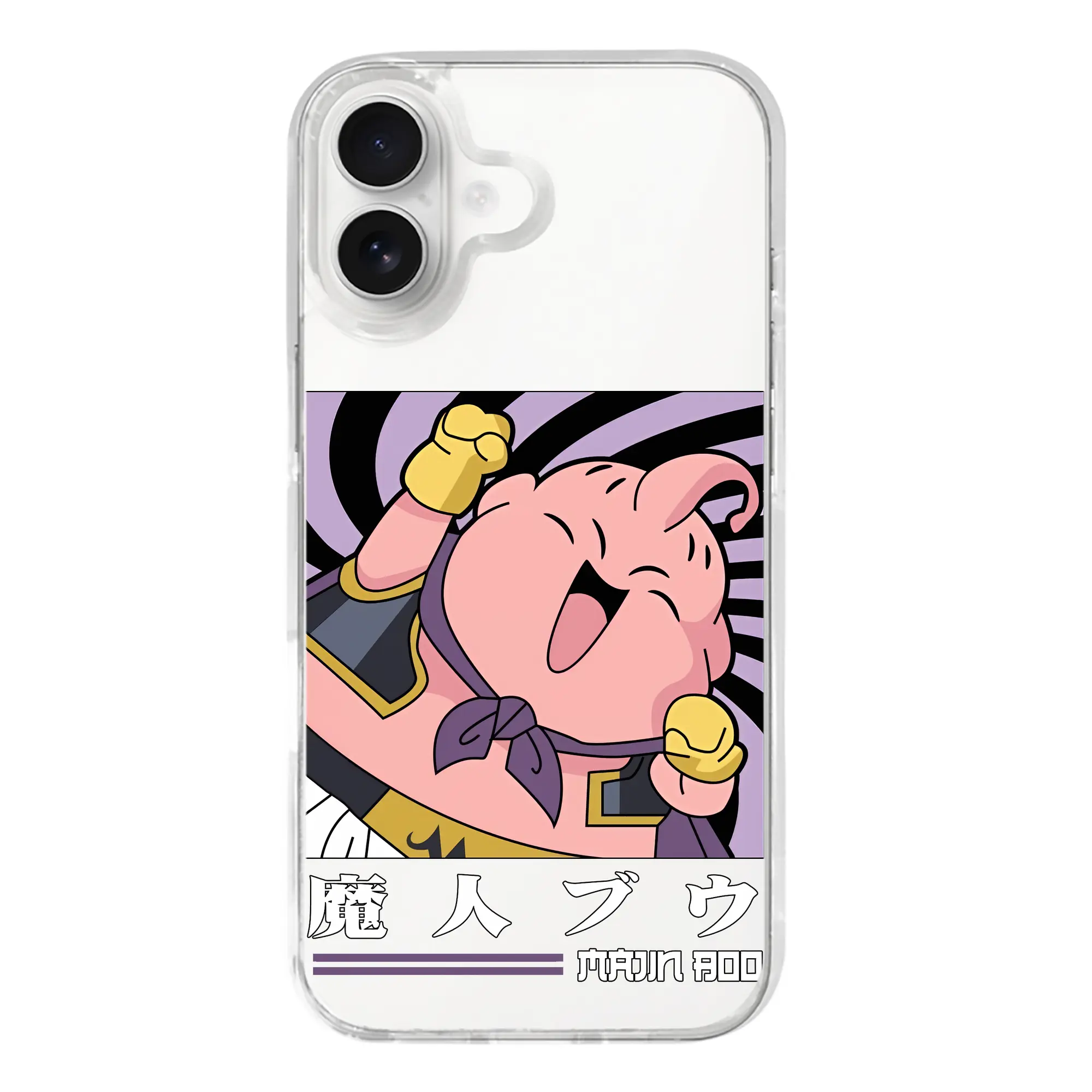 ドラゴンボール グッズ まじん ブウ - iPhone 17シリーズ 透明スマホケース – 薄型・耐衝撃・精密フィット保護カバー